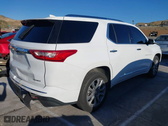 2020 Chevrolet Traverse Premier with VIN 1GNERKKW8LJ250889, listed as a IAAI auction lot 41664974 with 38,955 mi miles and . Bid and sale history available at DreamBid. Image 4.