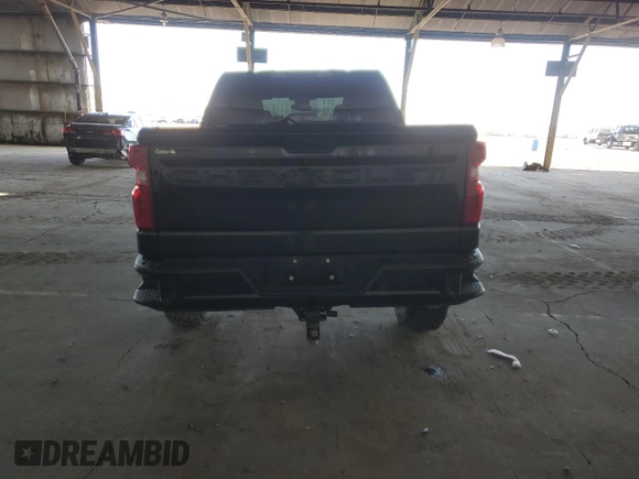 2024 Chevrolet Silverado 1500 Custom Trail Boss with VIN 3GCPDCEKXRG235366, listed as a Copart auction lot 81502384 with 15,855 mi miles and Salvage Title. Bid and sale history available at carsss.com. Image 6.