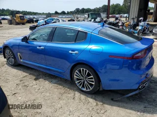 2018 Kia Stinger Premium with VIN KNAE25LA9J6037500, listed as a Copart auction lot 63330054 with 31,234 mi miles and Salvage Title. Bid and sale history available at DreamBid. Image 2.
