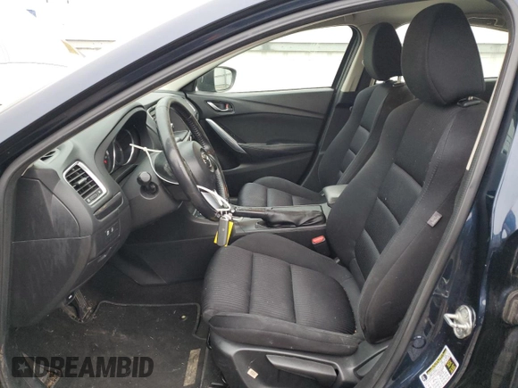 2015 Mazda 6 i Sport with VIN JM1GJ1U57F1203350, listed as a Copart auction lot 43752845 with 134,878 mi miles and Salvage Title. Bid and sale history available at carsss.com. Image 7.