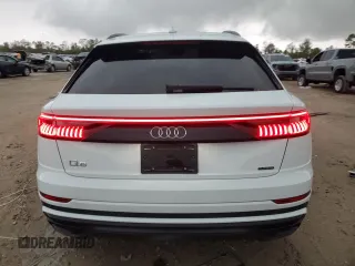 2022 Audi Q8 Prestige with VIN WA1FVBF17ND009814, listed as a Copart auction lot 83627874 with 16,294 mi miles and Salvage Title. Bid and sale history available at carsss.com. Image 6.