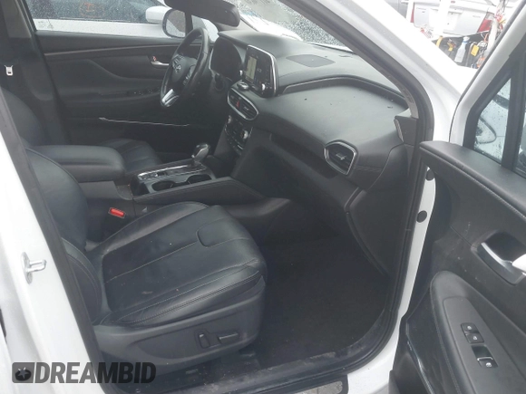 2019 Hyundai Santa Fe Ultimate with VIN 5NMS53AA2KH106648, listed as a IAAI auction lot 41179630 with 108,240 mi miles. Bid and sale history available at carsss.com. Image 5.