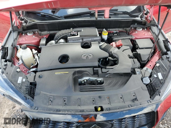 2023 Infiniti QX50 Sport with VIN 3PCAJ5FB8PF115450, listed as a Copart auction lot 44619754 with 29,605 mi miles and Salvage Title. Bid and sale history available at DreamBid. Image 12.