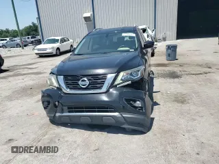 2018 Nissan Pathfinder SV with VIN 5N1DR2MN0JC629021, listed as a Copart auction lot 57286605 with 166,183 mi miles and Salvage title. Bid and sale history available at DreamBid. Image 14.
