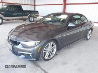 2018 BMW 4 Series 440i with VIN WBA4Z5C50JEE16887, listed as a IAAI auction lot 42218397 with 50,939 mi miles and . Bid and sale history available at DreamBid. Image 2.