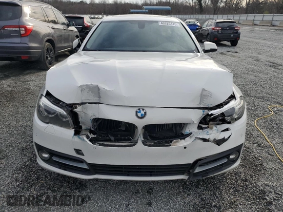 2016 BMW 5 Series 528i with VIN WBA5A5C54GG354481, listed as a Copart auction lot 46825145 with 104,165 mi miles and Salvage Title. Bid and sale history available at carsss.com. Image 5.