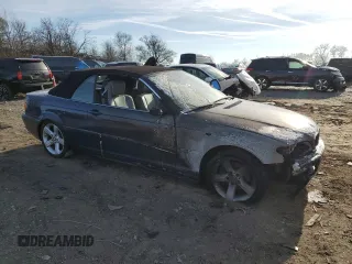 2005 BMW 3 Series 325Ci with VIN WBABW33485PL36210, listed as a Copart auction lot 86103064 with 115,715 mi miles and Salvage Title. Bid and sale history available at carsss.com. Image 4.