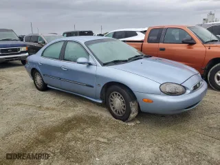 1998 Mercury Sable LS Premium Group with VIN 1MEFM53S9WA623837, listed as a Copart auction lot 74582424 with 0 mi miles and Salvage Title. Bid and sale history available at carsss.com. Image 4.