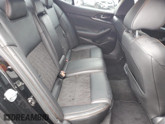 2023 Nissan Maxima SR with VIN 1N4AA6EV8PC501449, listed as a Copart auction lot 46982095 with 19,653 mi miles and Salvage title. Bid and sale history available at DreamBid. Image 10.
