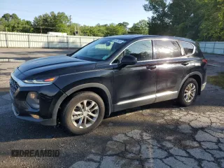 2020 Hyundai Santa Fe SEL w/SULEV with VIN 5NMS33AD9LH174351, listed as a Copart auction lot 53676955 with 70,318 mi miles and Salvage Title. Bid and sale history available at carsss.com. Image 1.