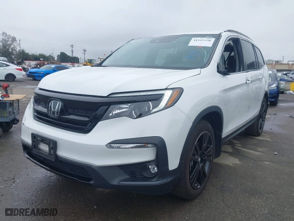 2021 Honda Pilot Special Edition with VIN 5FNYF5H28MB040600, listed as a IAAI auction lot 41512530 with 23,528 mi miles. Bid and sale history available at carsss.com. Image 17.