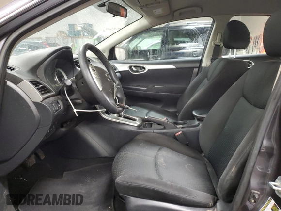 2013 Nissan Sentra SL with VIN 3N1AB7AP8DL685413, listed as a Copart auction lot 50060235 with 90,138 mi miles and Salvage Title. Bid and sale history available at DreamBid. Image 7.