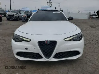 2019 Alfa Romeo Giulia Ti Sport с VIN ZARFAMBN6K7605647, выставлен на аукционе Copart как лот 54258525 с пробегом 97 036 миль миль и Списание • Salvage title. История ставок и продаж доступна на DreamBid. Изображение 5.