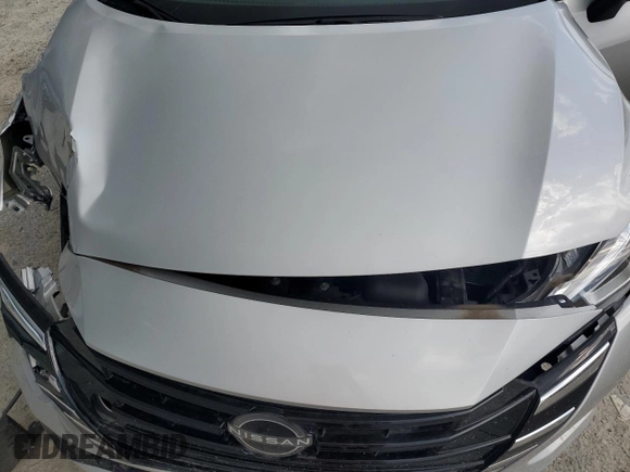 2024 Nissan Versa S with VIN 3N1CN8DV9RL878581, listed as a Copart auction lot 61565205 with 6,336 mi miles and Non repairable. Bid and sale history available at DreamBid. Image 11.
