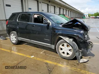 2014 GMC Terrain SLE z VIN 2GKALMEK7E6281813, wystawiony jako Copart lot #55763025 z przebiegiem 115 778 mil mil oraz Szkody całkowita. Historia ofert i sprzedaży dostępna na DreamBid. Obrazek 4.