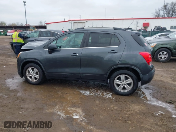 2016 Chevrolet Trax LT with VIN 3GNCJLSB7GL280613, listed as a IAAI auction lot 42017159 with 74,032 mi miles. Bid and sale history available at carsss.com. Image 14.
