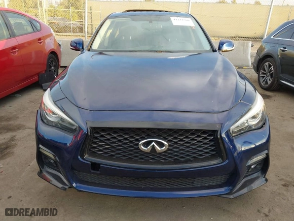 2018 Infiniti Q50 3.0t SPORT with VIN JN1EV7AR5JM431749, listed as a IAAI auction lot 41242560 with 65,654 mi miles. Bid and sale history available at carsss.com. Image 12.