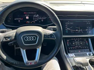 2020 Audi SQ8 z VIN WA1AWAF13LD022753, wystawiony jako Copart lot #58974665 z przebiegiem 84 872 mil mil oraz Tytuł czysty. Historia ofert i sprzedaży dostępna na DreamBid. Obrazek 7.