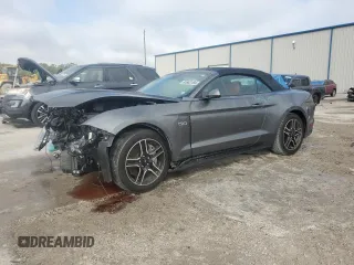 2022 Ford Mustang GT Premium with VIN 1FATP8FF8N5133446, listed as a Copart auction lot 85562184 with 12,563 mi miles and Salvage title. Bid and sale history available at DreamBid. Image 1.