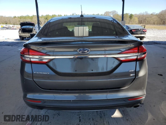 2017 Ford Fusion SE with VIN 3FA6P0H74HR198283, listed as a Copart auction lot 49866495 with 88,545 mi miles and Salvage Title. Bid and sale history available at carsss.com. Image 6.