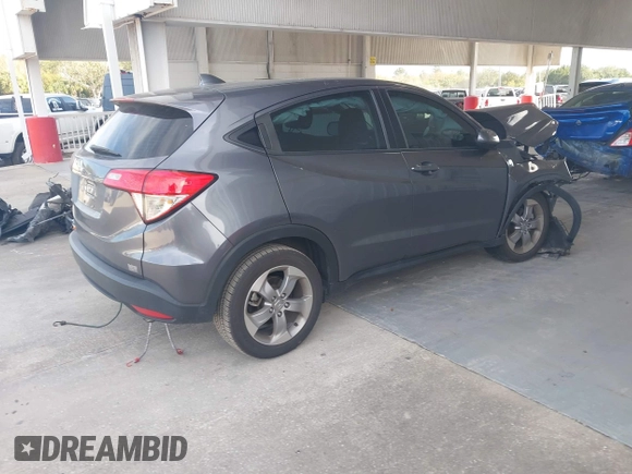 2021 Honda HR-V LX with VIN 3CZRU5H30MM726784, listed as a IAAI auction lot 41455992 with 43,617 mi miles. Bid and sale history available at carsss.com. Image 4.