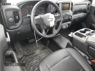 2020 Chevrolet Silverado 1500 Work Truck with VIN 3GCNWAEH5LG318446, listed as a Copart auction lot 50405145 with 31,438 mi miles and Salvage Title. Bid and sale history available at DreamBid. Image 8.