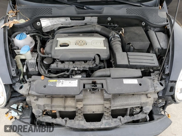 2013 Volkswagen Beetle with VIN 3VW867AT3DM813299, listed as a Copart auction lot 48346325 with 72,611 mi miles and Salvage Title. Bid and sale history available at DreamBid. Image 11.