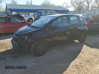 2016 Nissan Note S with VIN 3N1CE2CP1GL375124, listed as a Copart auction lot 47075765 with 103,724 mi miles and Salvage Title. Bid and sale history available at DreamBid. Image 1.