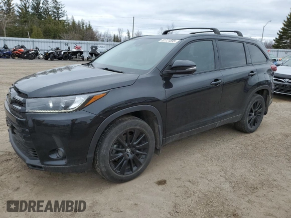 2019 Toyota Highlander SE z VIN 5TDJZRFH2KS963669, wystawiony jako Copart lot #52721595 z przebiegiem 85 366 mil mil oraz Szkoda całkowita • Salvage title. Historia ofert i sprzedaży dostępna na DreamBid. Obrazek 1.