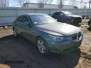 2006 BMW 5 Series 530xi with VIN WBANF73516CU19452, listed as a Copart auction lot 47118735 with 146,502 mi miles and Salvage Title. Bid and sale history available at DreamBid. Image 4.
