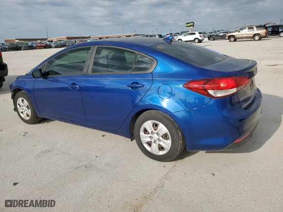 2018 Kia Forte LX with VIN 3KPFK4A76JE189026, listed as a Copart auction lot 50197595 with 32,855 mi miles and Salvage Title. Bid and sale history available at carsss.com. Image 2.