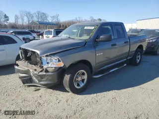 2009 Dodge Ram 1500 ST with VIN 1D3HB18P19S754442, listed as a Copart auction lot 46616935 with 189,749 mi miles and Salvage Title. Bid and sale history available at carsss.com. Image 1.