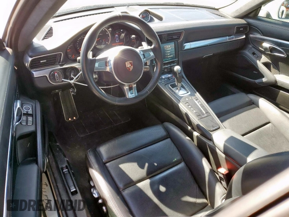 2014 Porsche 911 Turbo S with VIN WP0AD2A90ES167827, listed as a Copart auction lot 47832645 with 15,491 mi miles and Non Repairable. Bid and sale history available at DreamBid. Image 8.