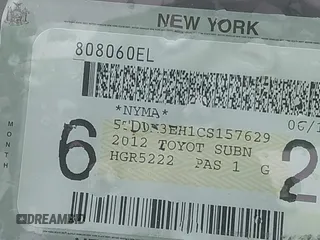 2012 Toyota Highlander Limited with VIN 5TDDK3EH1CS157629, listed as a IAAI auction lot 42157367 with 50,902 mi miles and . Bid and sale history available at DreamBid. Image 17.