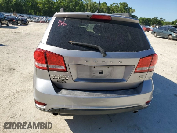 2017 Dodge Journey SXT with VIN 3C4PDCBG2HT521671, listed as a Copart auction lot 52565935 with 116,440 mi miles and Salvage Title. Bid and sale history available at DreamBid. Image 6.