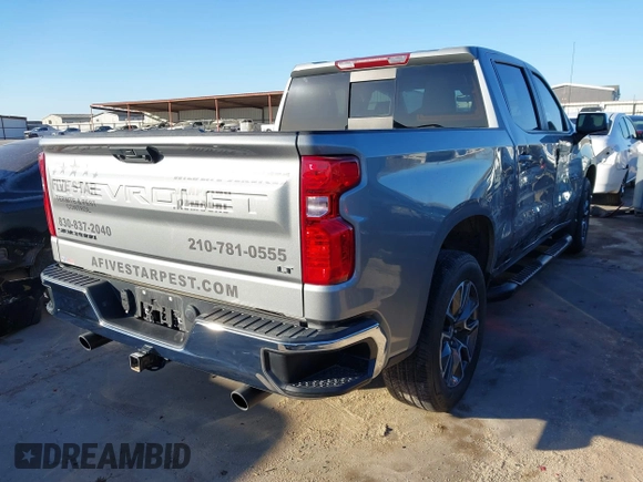 2023 Chevrolet Silverado 1500 LT with VIN 3GCPACED7PG282779, listed as a IAAI auction lot 41402138 with 26,701 mi miles and . Bid and sale history available at DreamBid. Image 4.