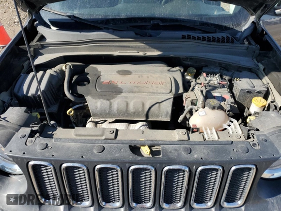 2018 Jeep Renegade Latitude with VIN ZACCJABB5JPH83987, listed as a Copart auction lot 44417805 with 93,472 mi miles and Salvage Title. Bid and sale history available at carsss.com. Image 11.