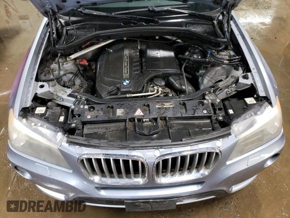 2011 BMW X3 35i with VIN 5UXWX7C56BL732901, listed as a Copart auction lot 47145705 with 160,516 mi miles and Clean Title. Bid and sale history available at DreamBid. Image 11.