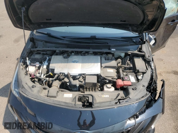 2021 Toyota Prius LE with VIN JTDKAMFP8M3170547, listed as a Copart auction lot 60262615 with 56,156 mi miles and Salvage title. Bid and sale history available at DreamBid. Image 11.