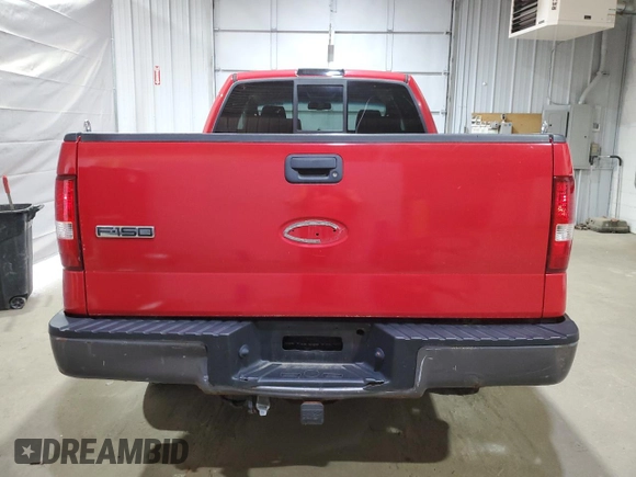 2007 Ford F-150 XLT with VIN 1FTPX14V27FB48857, listed as a Copart auction lot 59122965 with 196,724 mi miles and Salvage title. Bid and sale history available at DreamBid. Image 6.