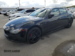 2017 Maserati Ghibli with VIN ZAM57XSS7H1249695, listed as a Copart auction lot 74371054 with 0 mi miles and Non Repairable. Bid and sale history available at carsss.com. Image 1.