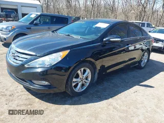 2013 Hyundai Sonata Limited with VIN 5NPEC4AC5DH541163, listed as a IAAI auction lot 41823970 with 117,286 mi miles and . Bid and sale history available at carsss.com. Image 2.