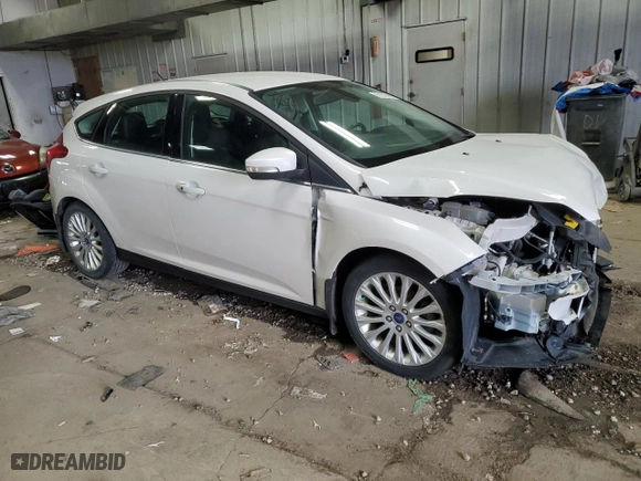 2012 Ford Focus Titanium with VIN 1FAHP3N28CL480226, listed as a Copart auction lot 51623995 with 152,820 mi miles and Non Repairable. Bid and sale history available at carsss.com. Image 4.