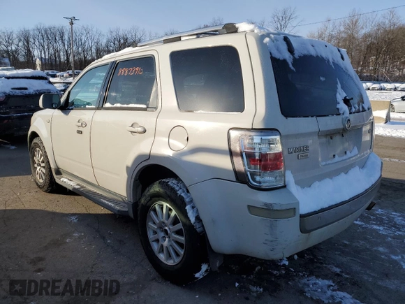 2009 Mercury Mariner Premier with VIN 4M2CU97G59KJ15603, listed as a Copart auction lot 88873995 with Not provided miles and Clean title. Bid and sale history available at DreamBid. Image 2.