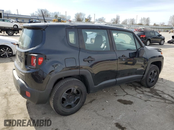 2015 Jeep Renegade Sport with VIN ZACCJBAT0FPB66962, listed as a Copart auction lot 49520865 with 110,151 mi miles and Salvage Title. Bid and sale history available at DreamBid. Image 3.