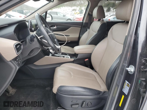 2020 Hyundai Santa Fe Limited with VIN 5NMS5CAA6LH186151, listed as a Copart auction lot 41838225 with 68,075 mi miles and Salvage Title. Bid and sale history available at carsss.com. Image 7.
