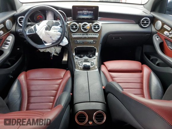 2019 Mercedes-Benz GLC with VIN WDC0J6EB0KF608783, listed as a Copart auction lot 64896064 with 45,236 mi miles and Salvage Title. Bid and sale history available at carsss.com. Image 8.