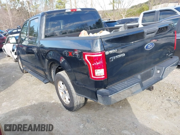 2015 Ford F-150 XLT with VIN 1FTEW1E84FFB18132, listed as a IAAI auction lot 41565110 with 101,397 mi miles. Bid and sale history available at carsss.com. Image 3.