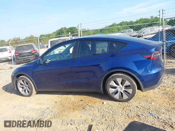 2023 Tesla Model Y Long Range with VIN 7SAYGDEE3PA114256, listed as a IAAI auction lot 42158307 with 19,975 mi miles and . Bid and sale history available at DreamBid. Image 13.