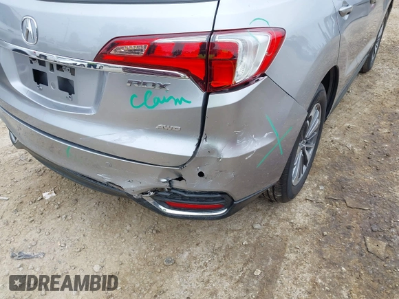2017 Acura RDX Advance with VIN 5J8TB4H71HL028868, listed as a IAAI auction lot 42362849 with 113,236 mi miles and . Bid and sale history available at DreamBid. Image 6.